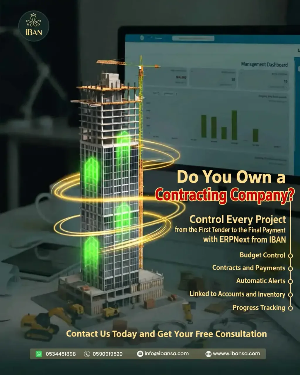 ERPNext for Construction & Contracting