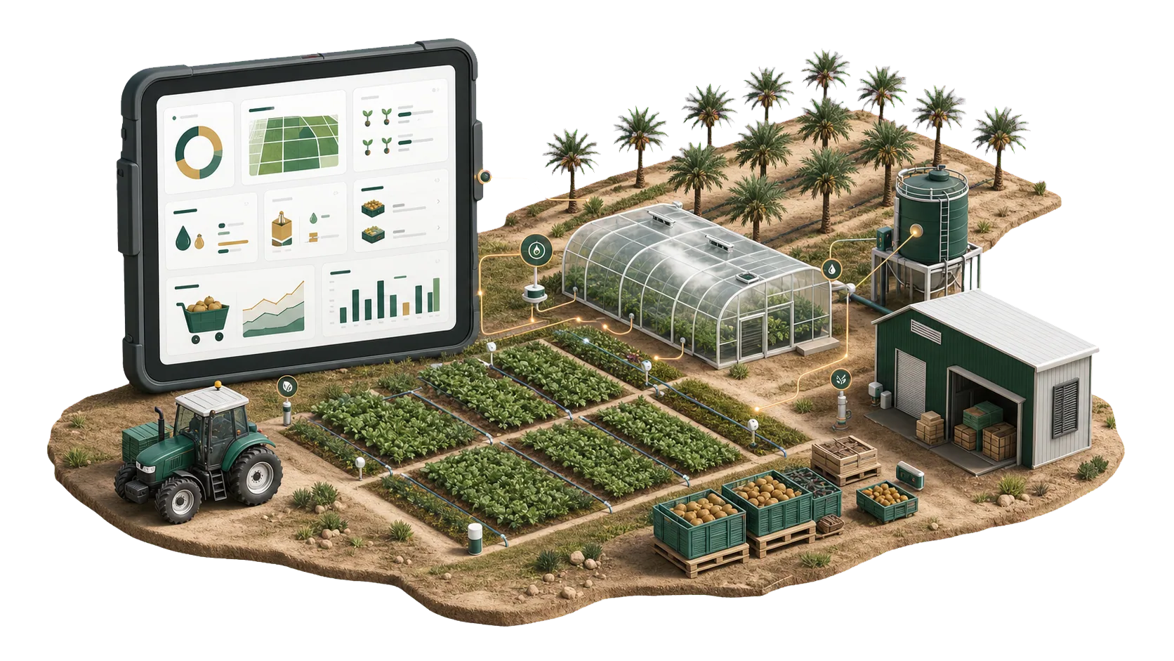 ERPNext لقطاع المزارع في السعودية