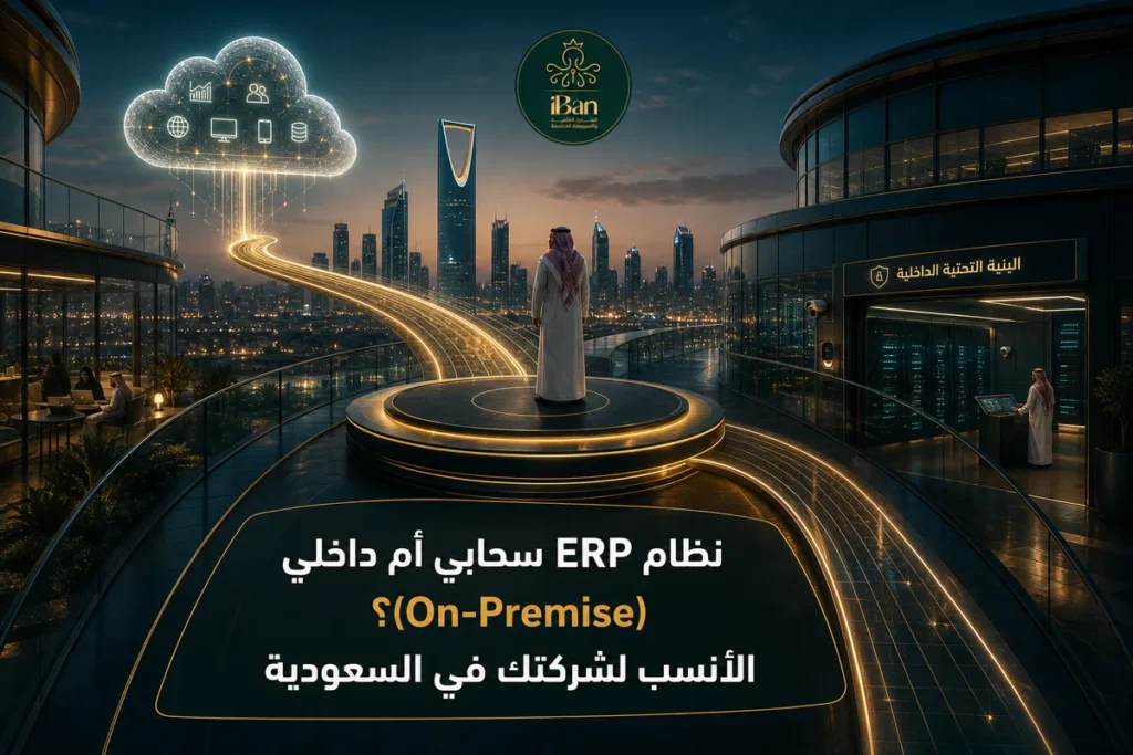 نظام erp سحابي أم داخلي (On-Premise)؟ الأنسب لشركتك في السعودية