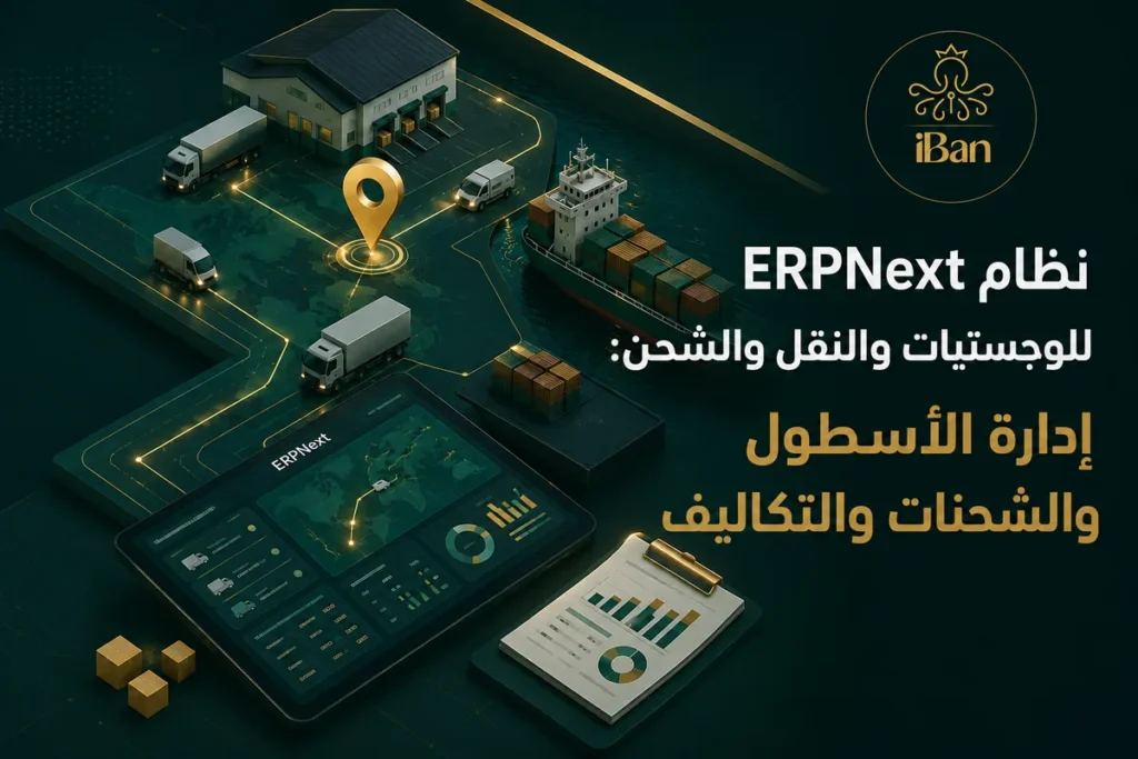 نظام ERPNext للوجستيات والنقل والشحن في السعودية
