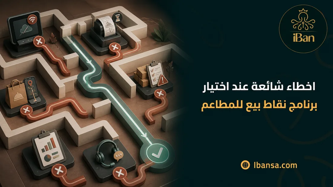 أخطاء شائعة عند اختيار برنامج نقاط بيع للمطاعم