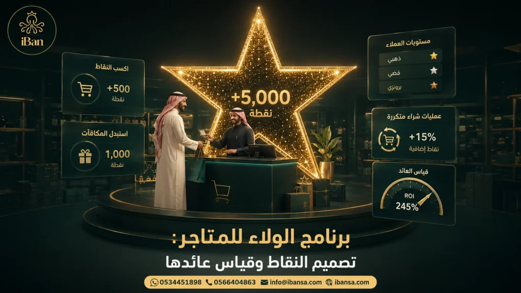 برنامج الولاء للمتاجر: تصميم النقاط وقياس عائدها