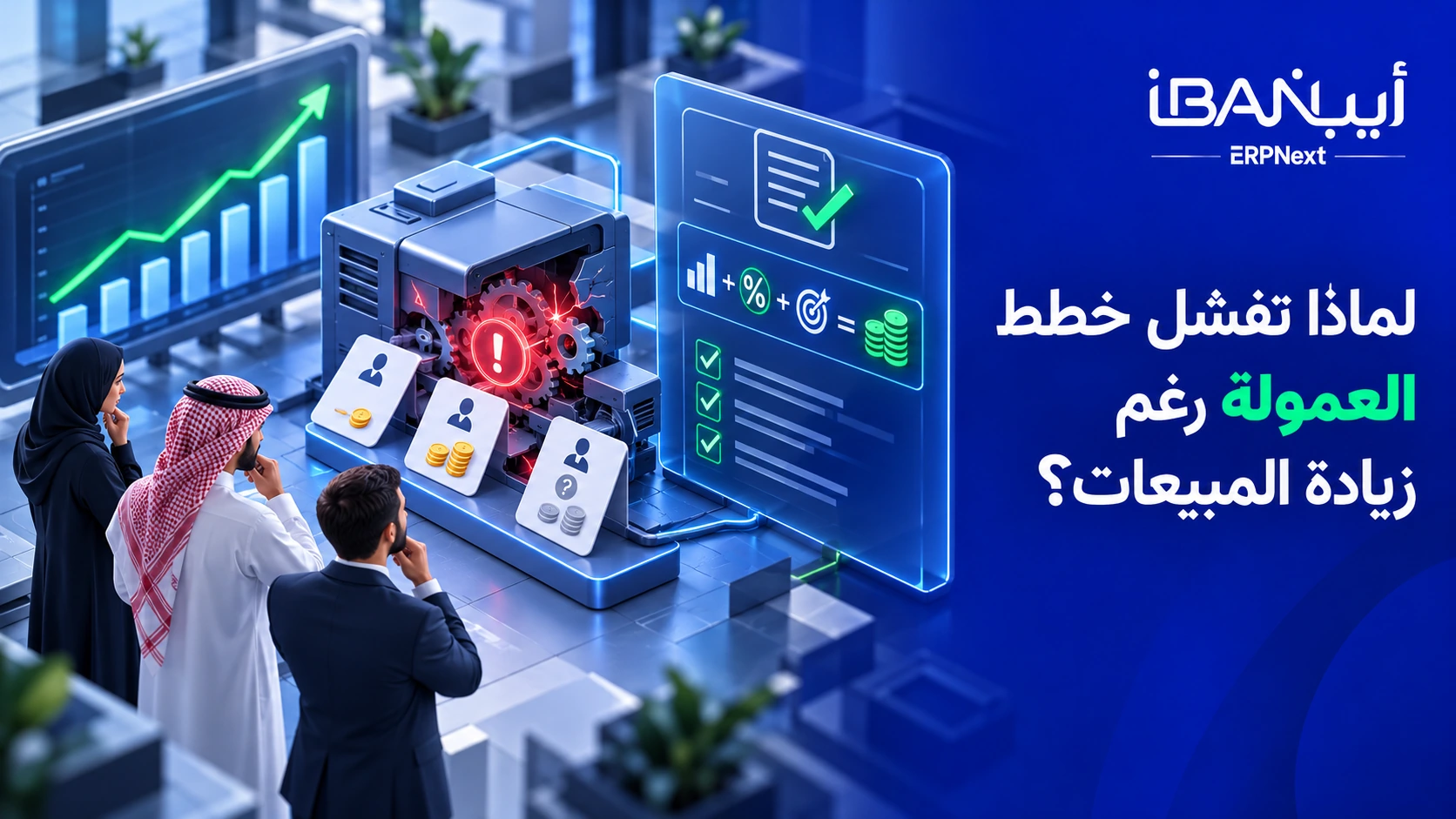 أسباب فشل خطط عمولة حوافز المبيعات